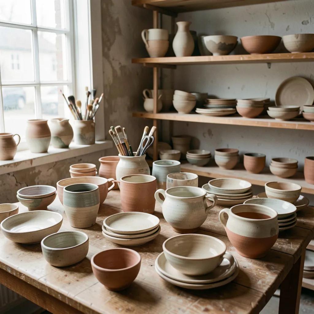 Handcrafted ceramic bowl